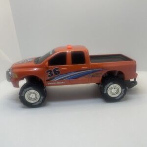 Road Rippers 1997 Dodge Ram 1500 Pickup Truck ‎ Diecast Toy Vehicle ORANGE